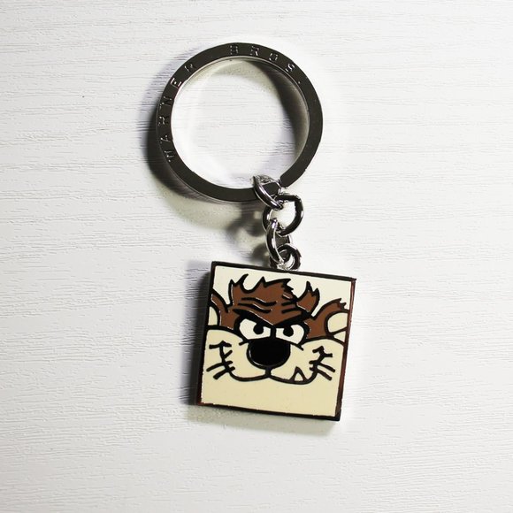 Vintage Keychain Tasmanian Devil Looney Tunes Warner Brothers New in Box 1994 - Picture 2 of 7